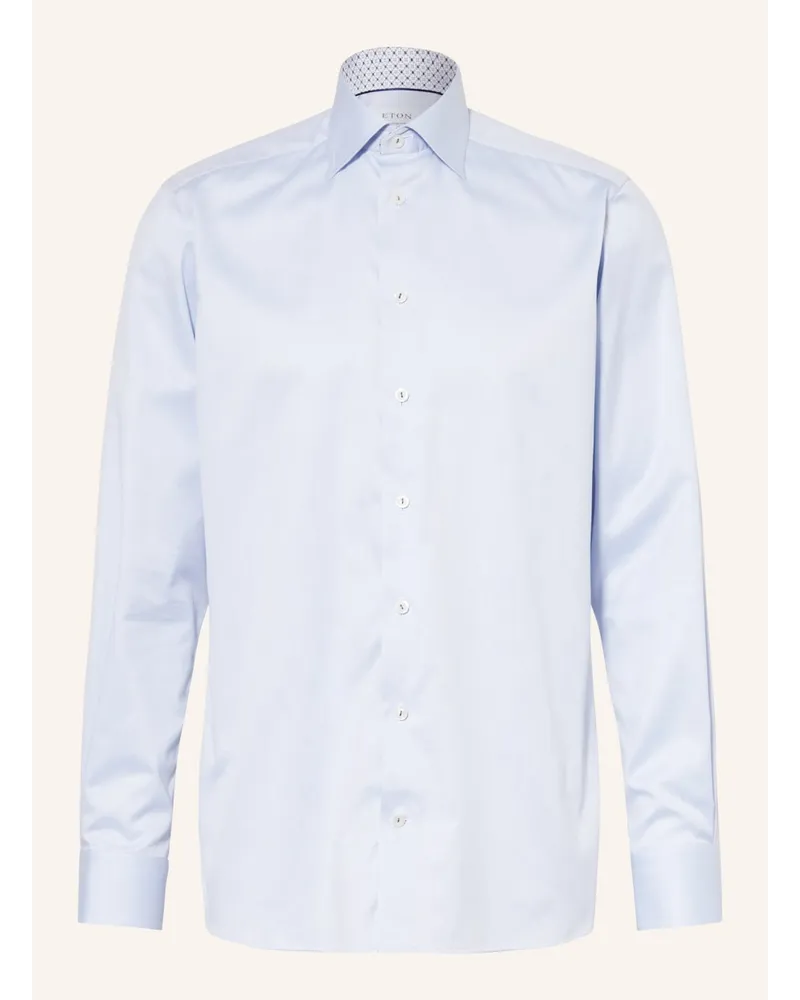 Eton Hemd Contemporary Fit Blau