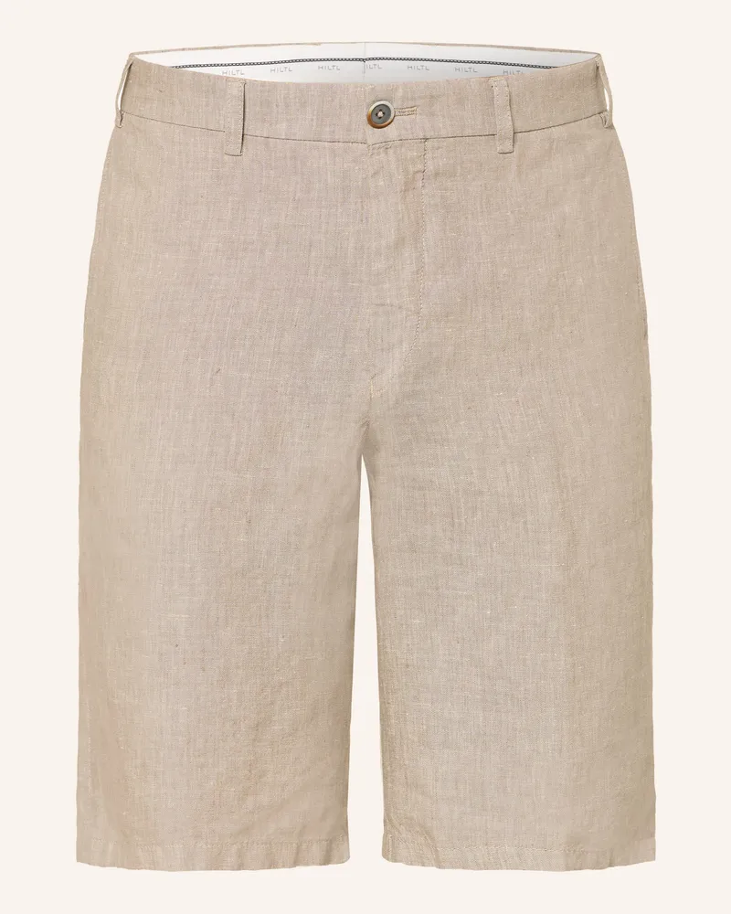 Hiltl Chinoshorts Parmino Aus Leinen beige Beige