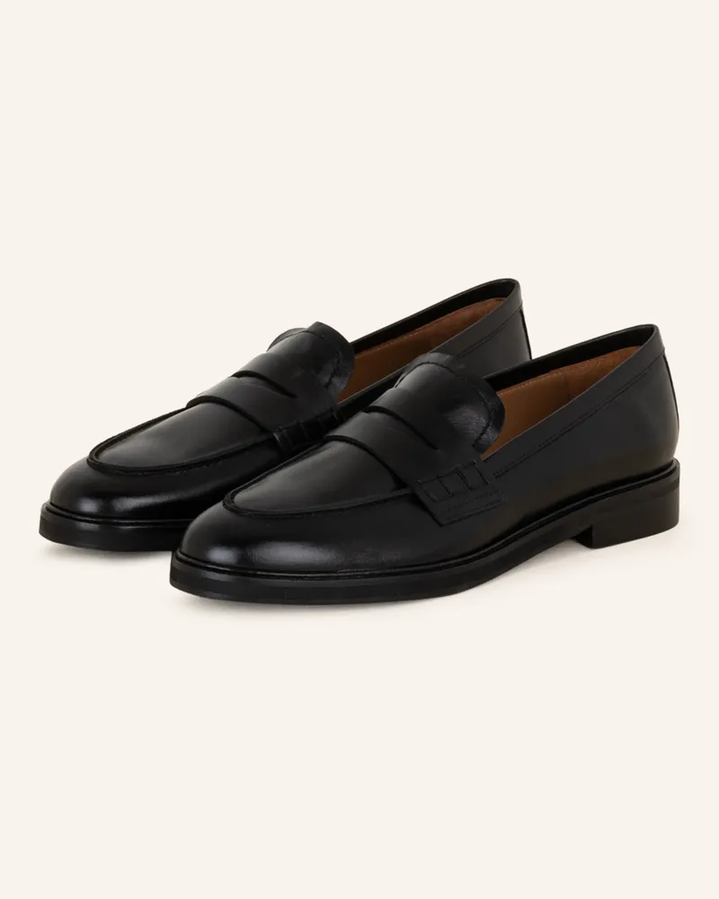 Flattered Penny-Loafer SARA Schwarz