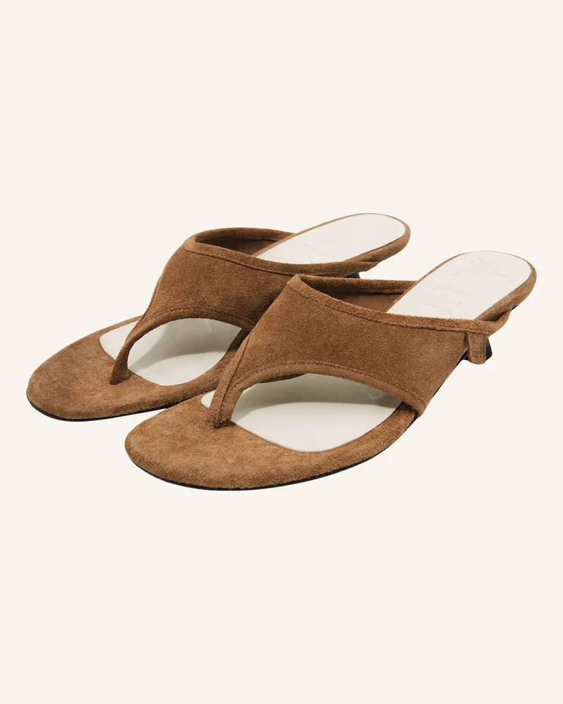 BIMBA Y LOLA Sandalette beige Khaki
