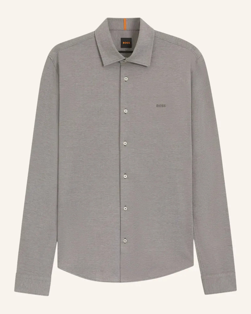 HUGO BOSS Hemd Slim Fit Hellgrün