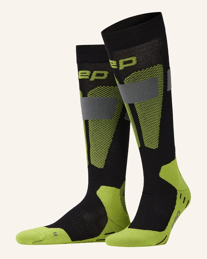 CEP Skisocken Ski Merino schwarz 582
