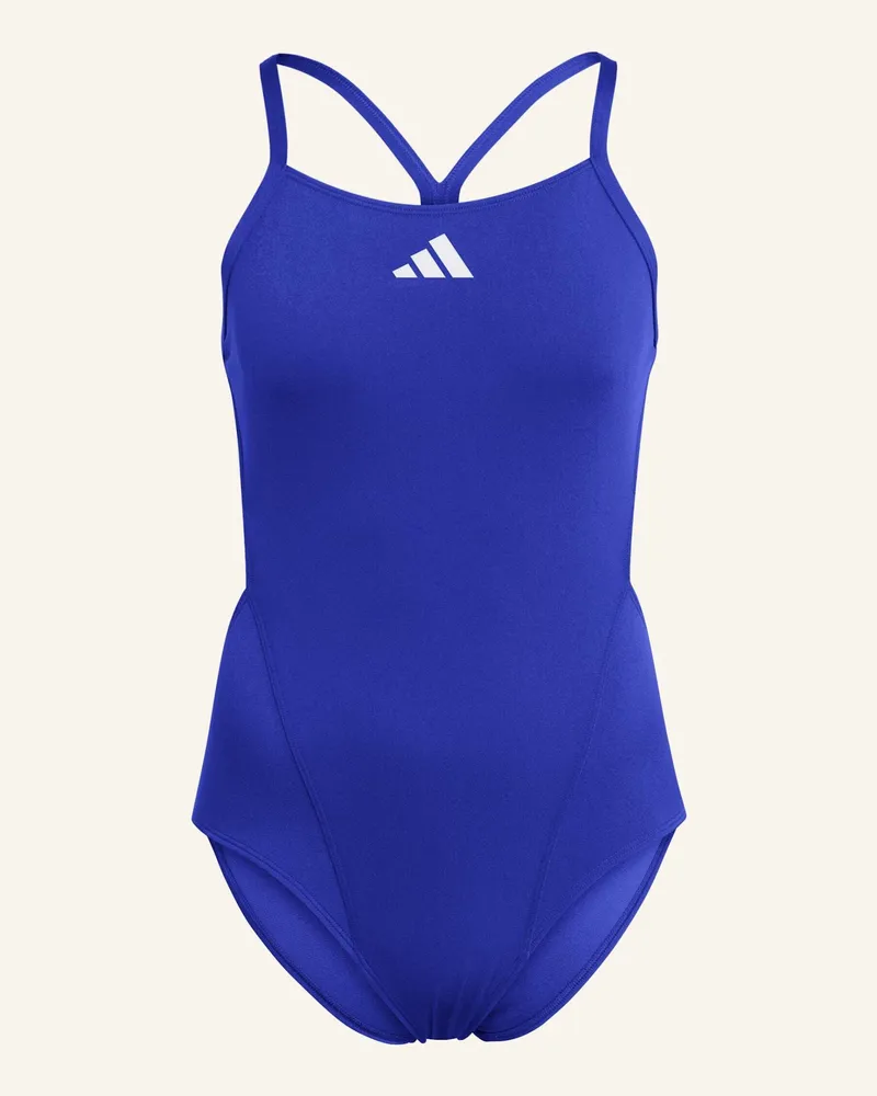 adidas Badeanzug RIPSTREAM TEAM THIN STRAPS C-BACK Blau