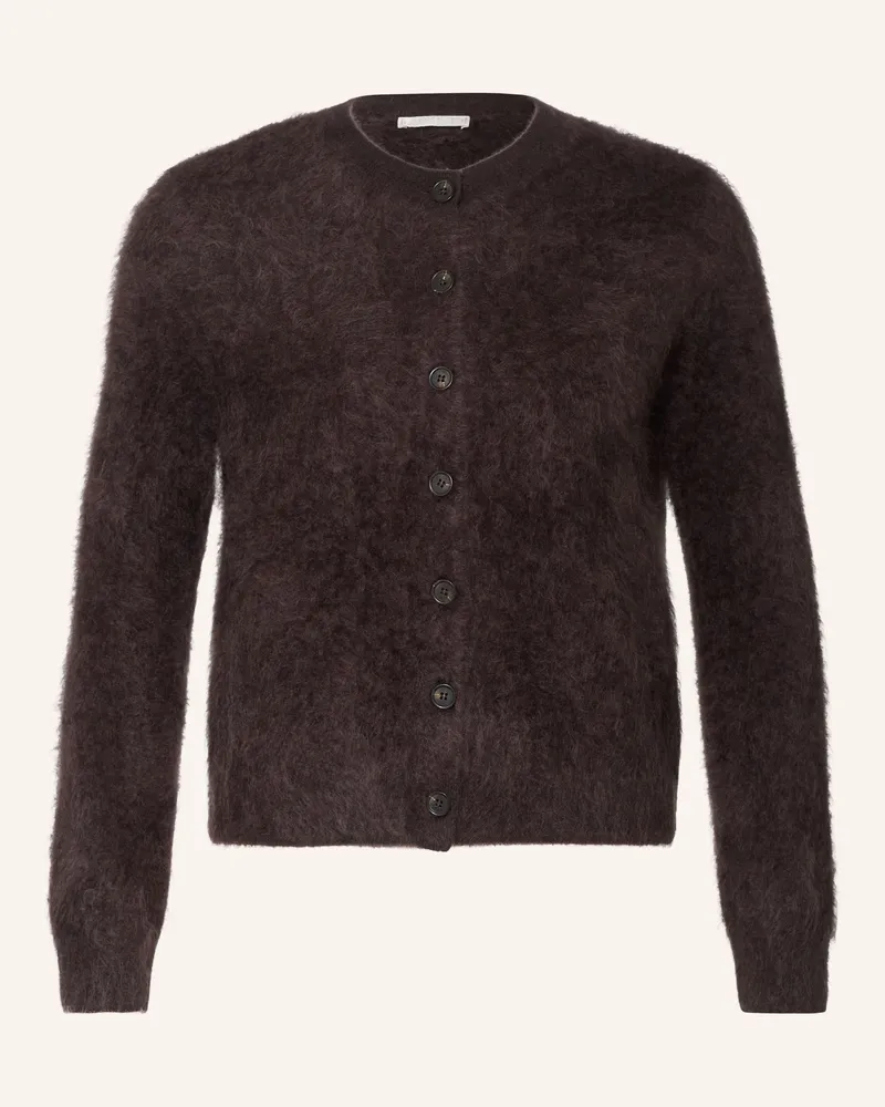 Arket Strickjacke Aus Cashmere braun Dunkelbraun