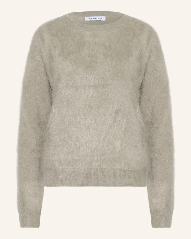Iris von Arnim Pullover SYLVANA aus Cashmere Grau