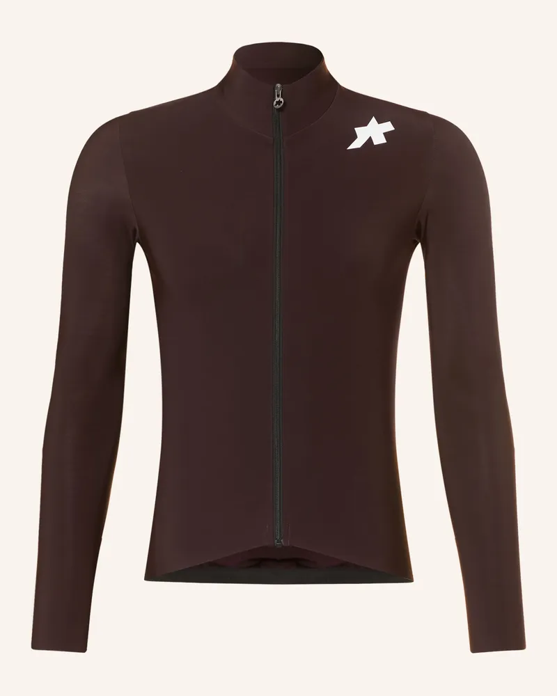 ASSOS Thermo-Radjacke Mille Gt rot Dunkelrot