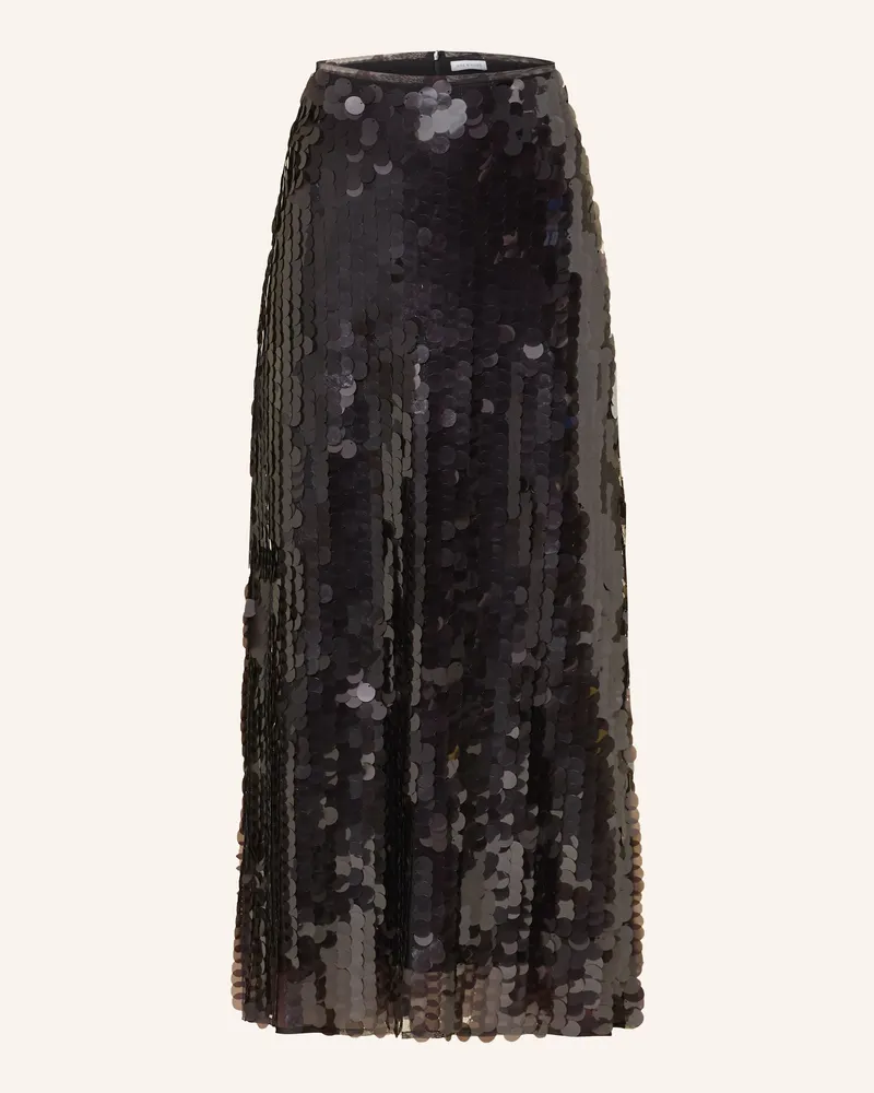 Mrs & HUGS Rock mit Pailletten Dunkelbraun