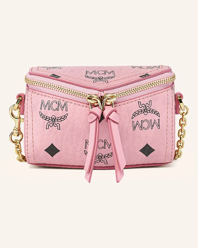 MCM Taschenanhänger Diamant 3d pink Rosa