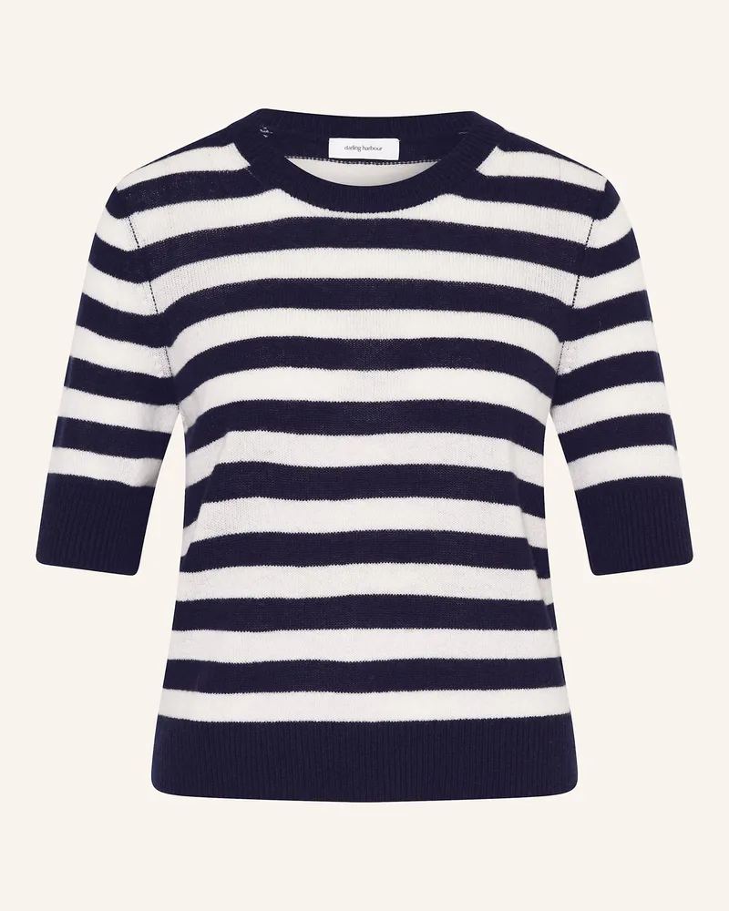 Darling Harbour Strickshirt mit Cashmere Marine