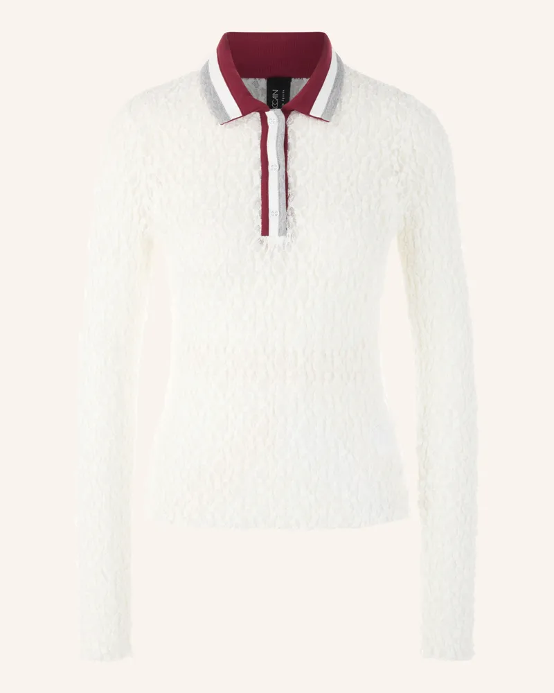 Marc Cain Poloshirt weiss Weiss