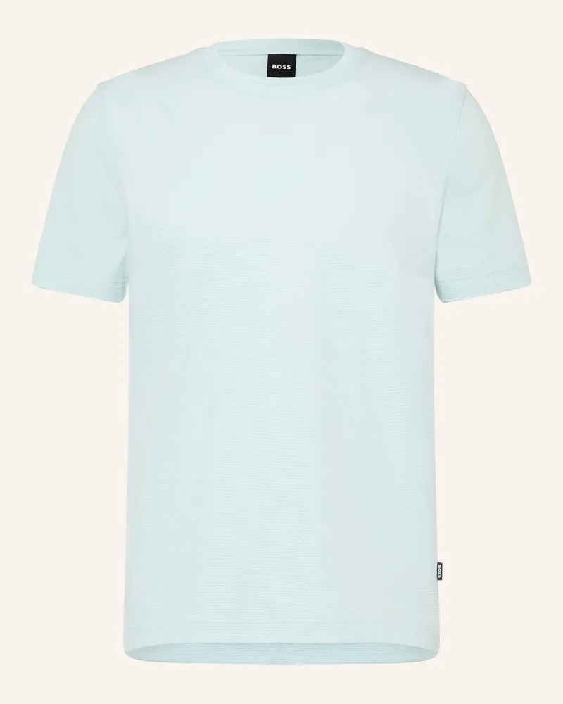 HUGO BOSS T-Shirt Tiburt blau Hellblau