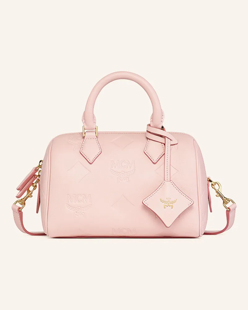 MCM Handtasche ELLA BOSTON SMALL Hellrosa