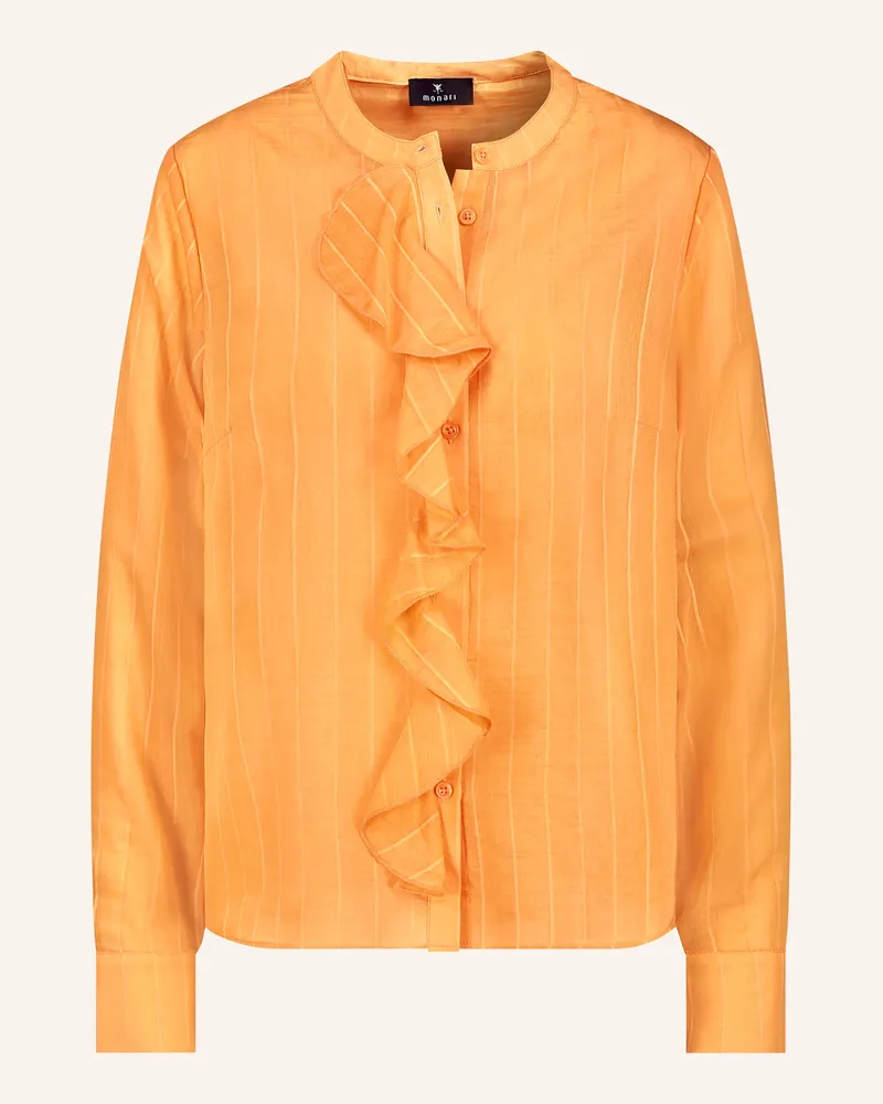 monari Bluse Mit Volants orange Orange