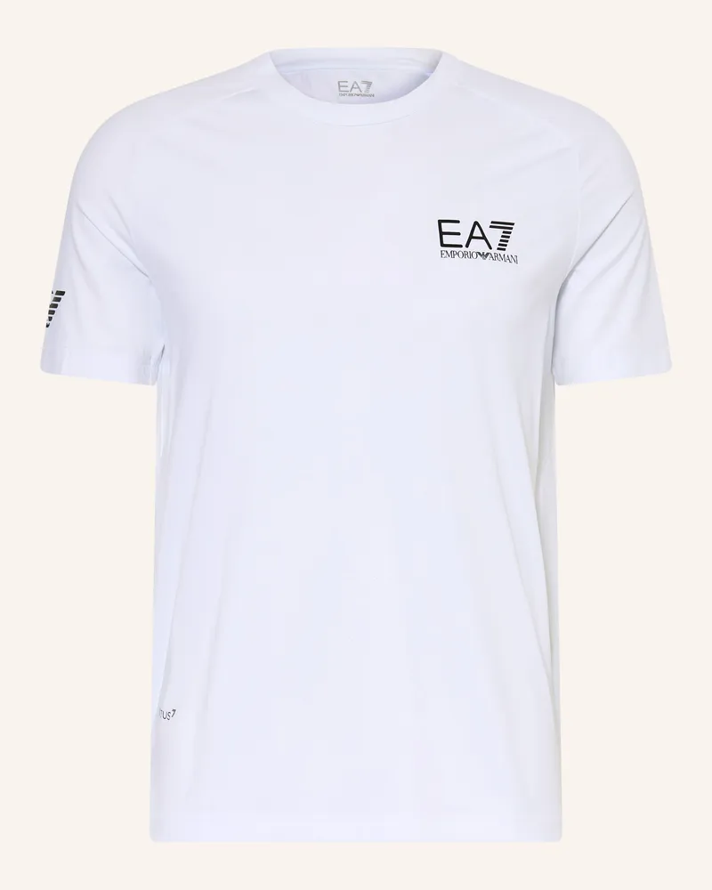 EA7 Funktionsshirt weiss Weiss