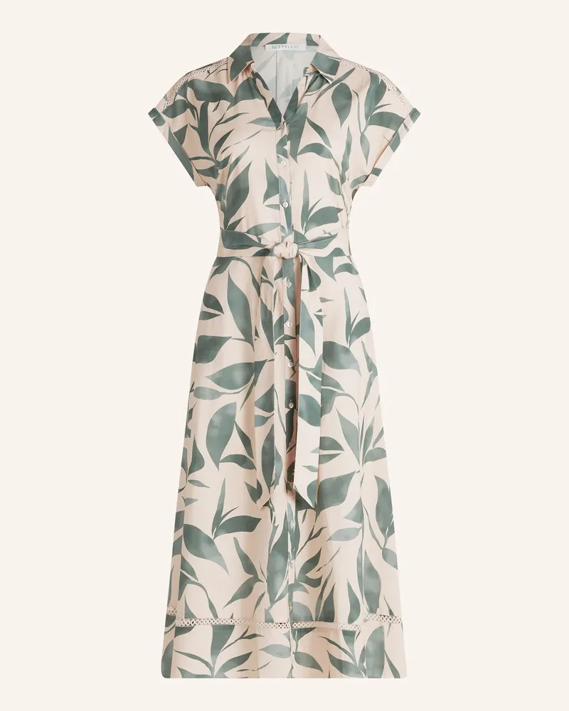 Betty Barclay Hemdblusenkleid Mit Print gruen Grün