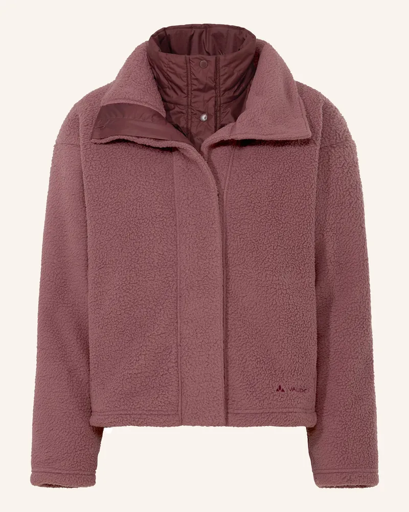 Vaude 2-In-1-Jacke rot Dunkelrot