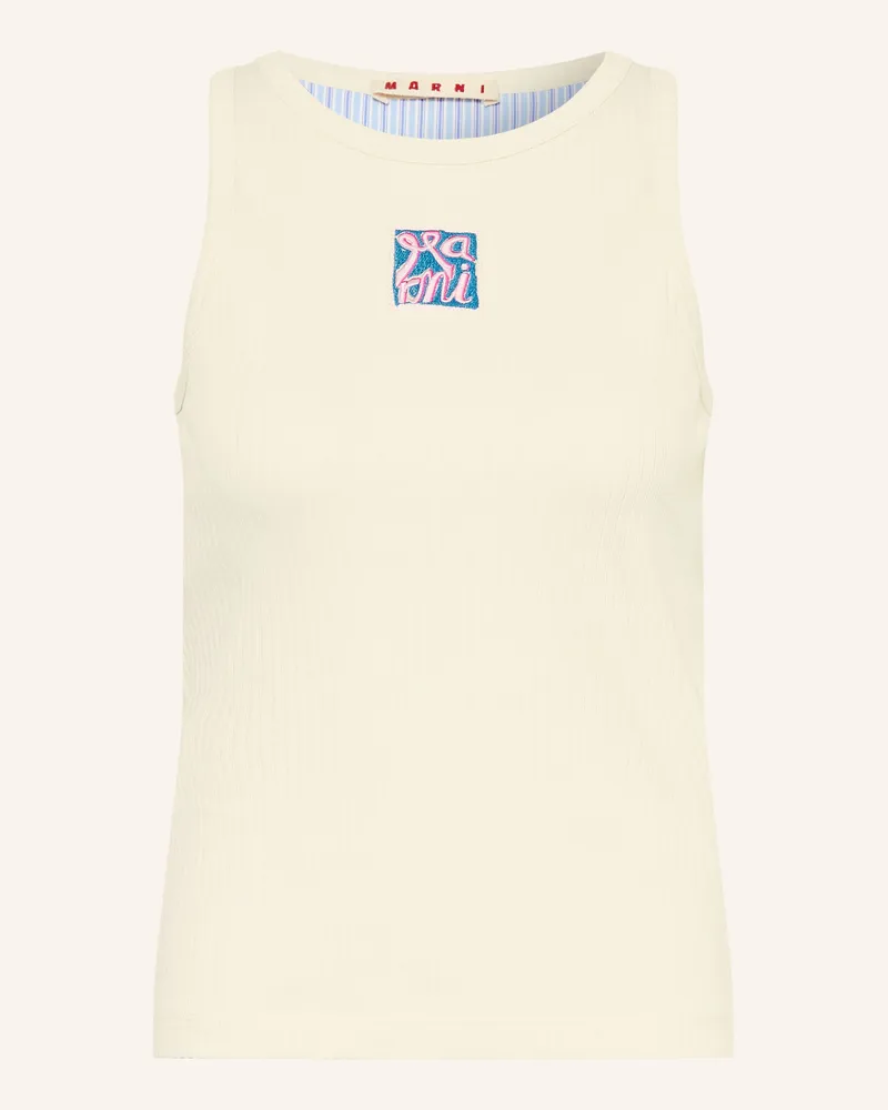 Marni Top weiss Creme