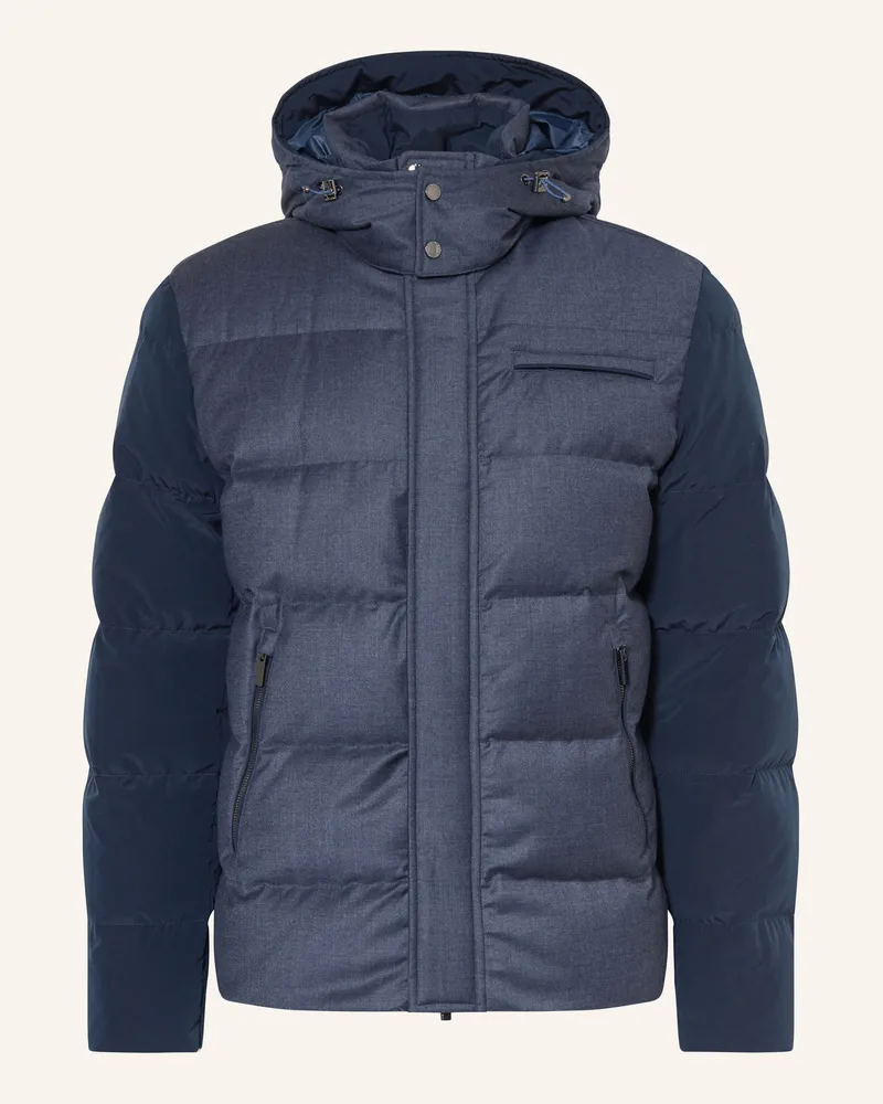 Paul & Shark Daunenjacke Dunkelblau