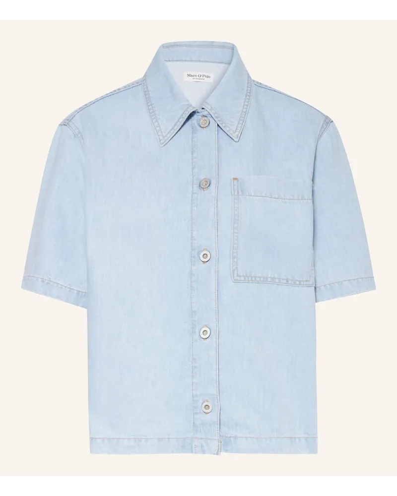 Marc O'Polo Jeansbluse Blau