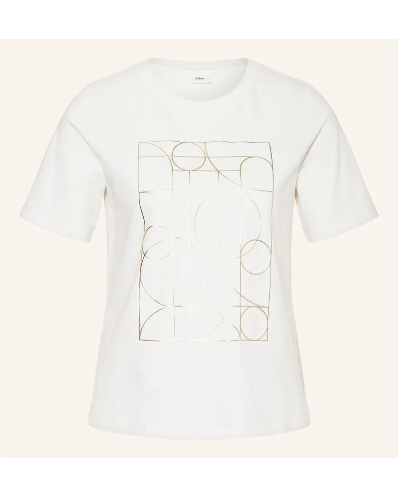 S.Oliver T-Shirt Weiss