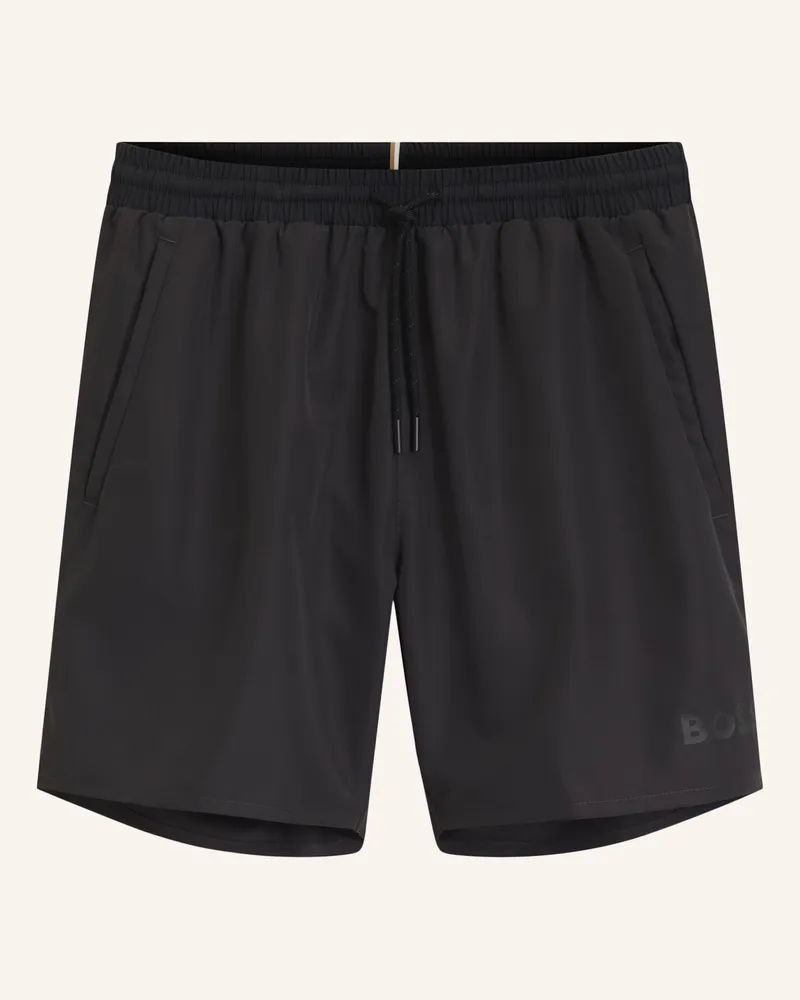 HUGO BOSS Badeshorts Starfish grau Dunkelgrau