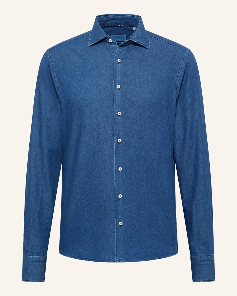 Eterna Hemd SLIM FIT Blau