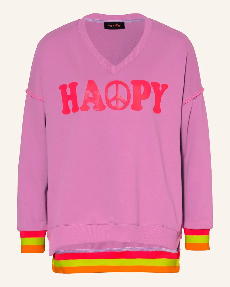 Miss Goodlife Sweatshirt pink Lila