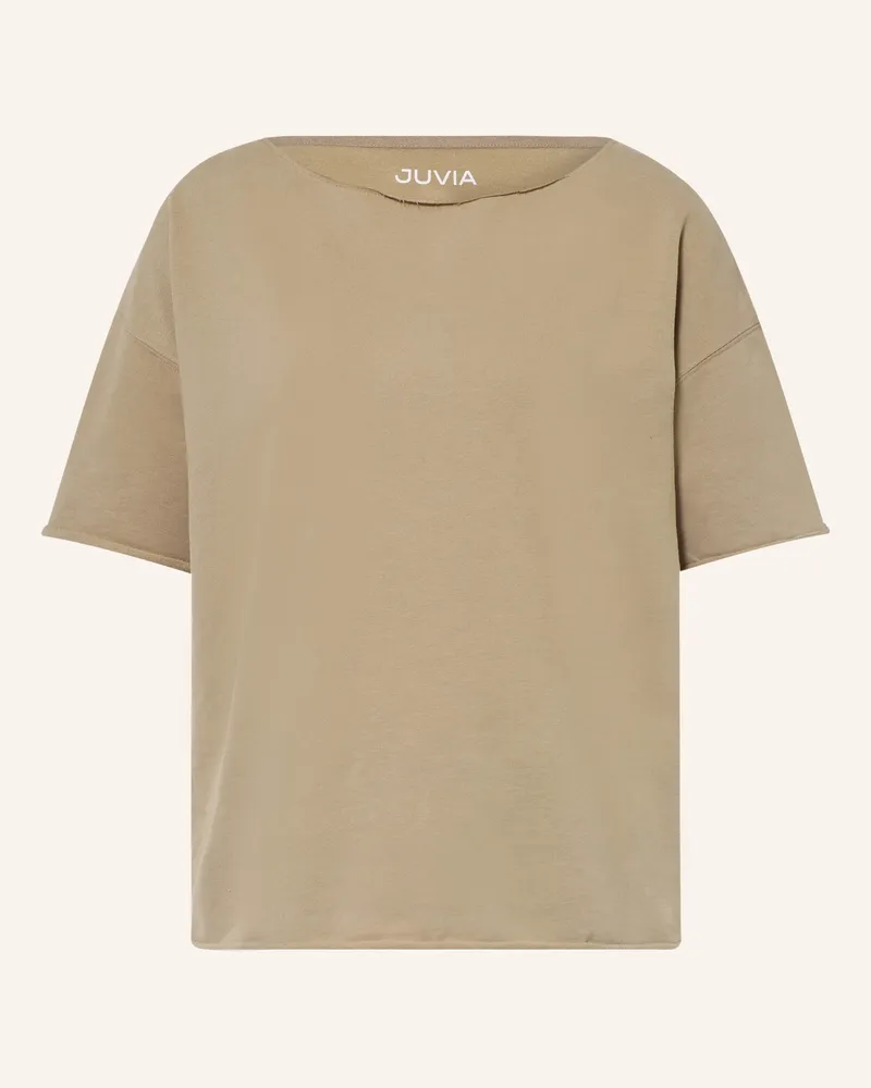 Juvia Sweatshirt Kaya gruen Taupe