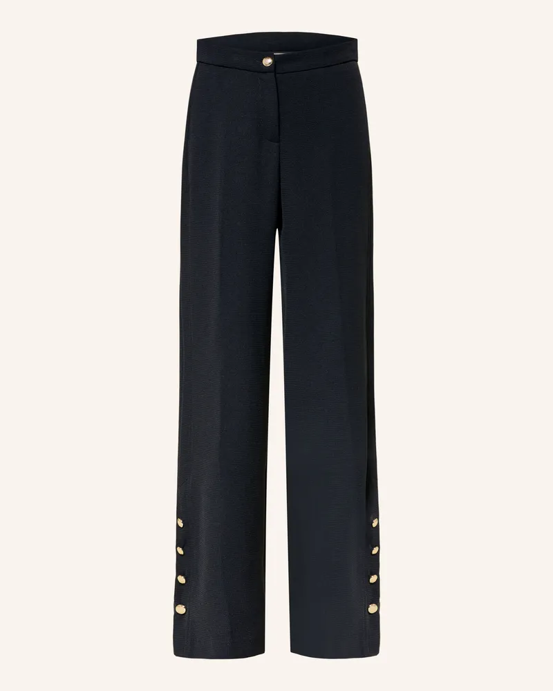 SEM PER LEI Marlenehose blau Dunkelblau