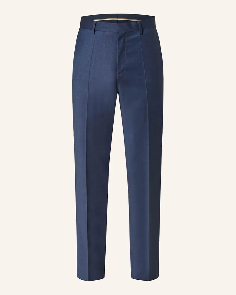 HUGO BOSS Anzughose LENON Regular Fit Blau