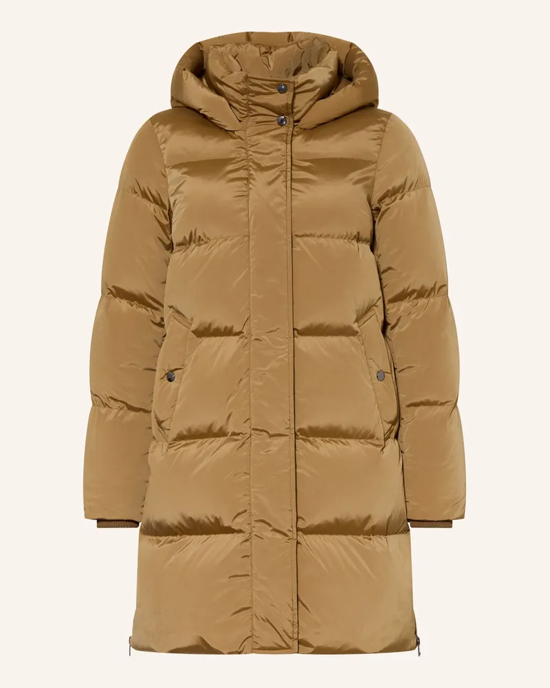 Woolrich Daunenjacke Kelly beige Cognac