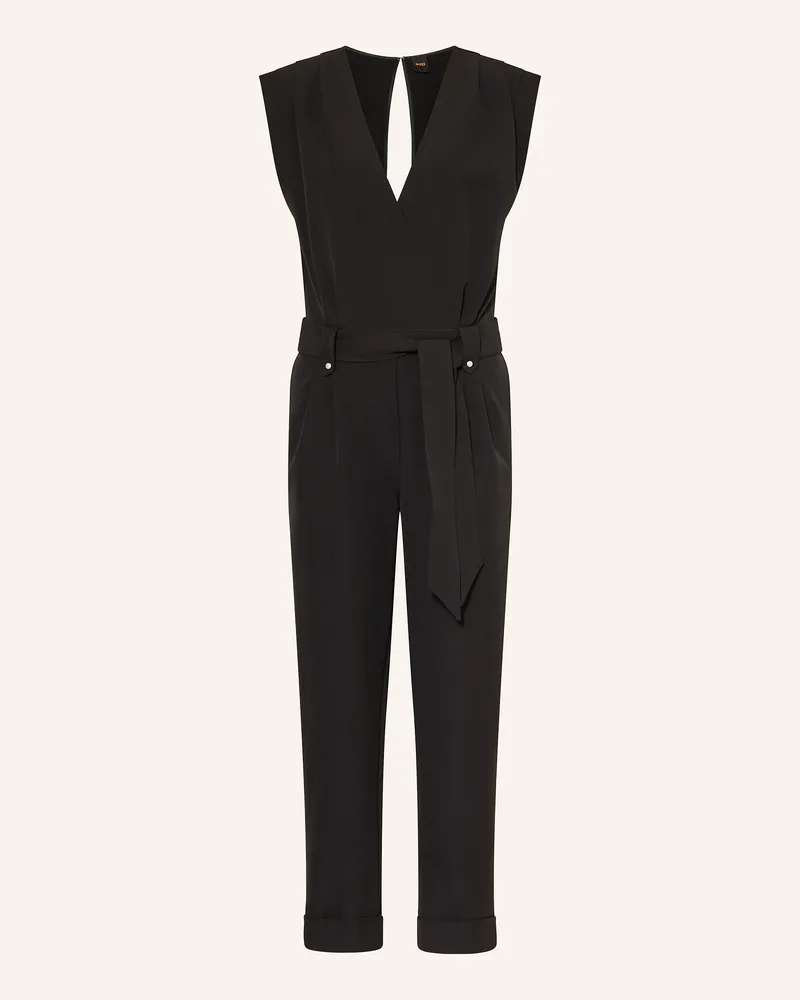 HUGO BOSS Jumpsuits DEVIANE Schwarz