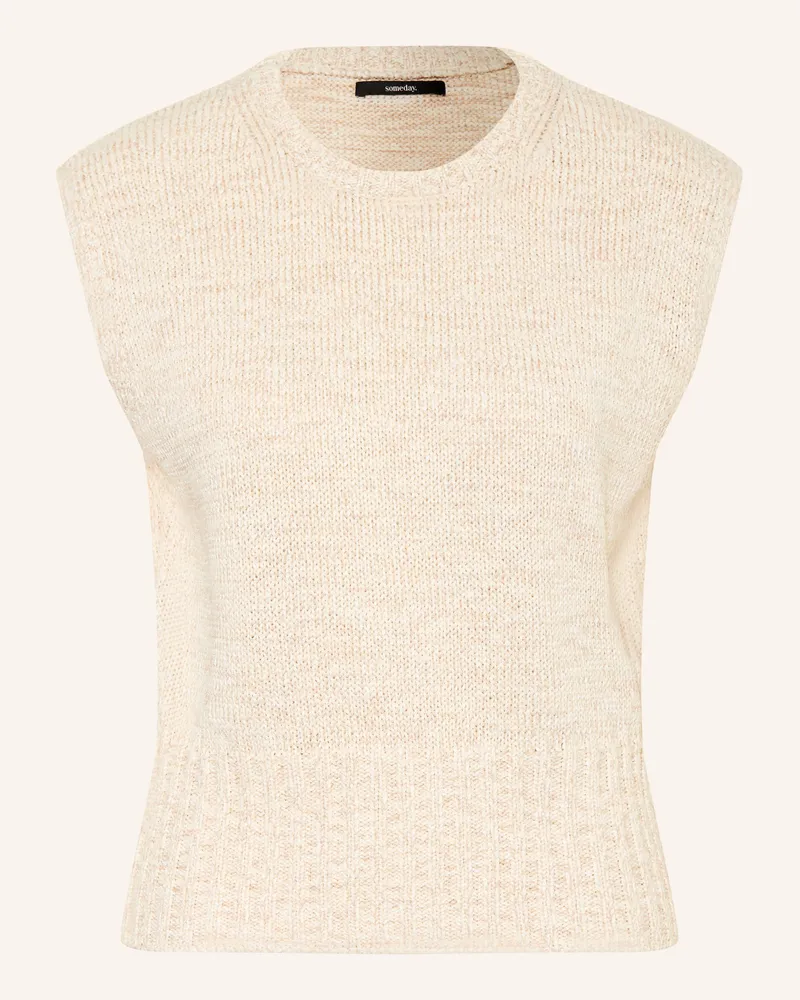 someday. Pullunder Tuvalen beige Ecru