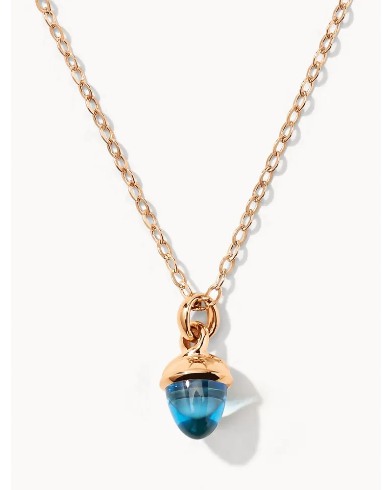 TAMARA COMOLLI Halskette NECKLACE 'MYMIKADO' WITH SWISS TOPAZ aus Rosegold