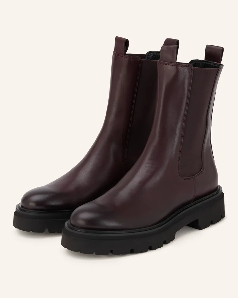 Kennel & Schmenger Chelsea-Boots Bell rot Dunkelrot
