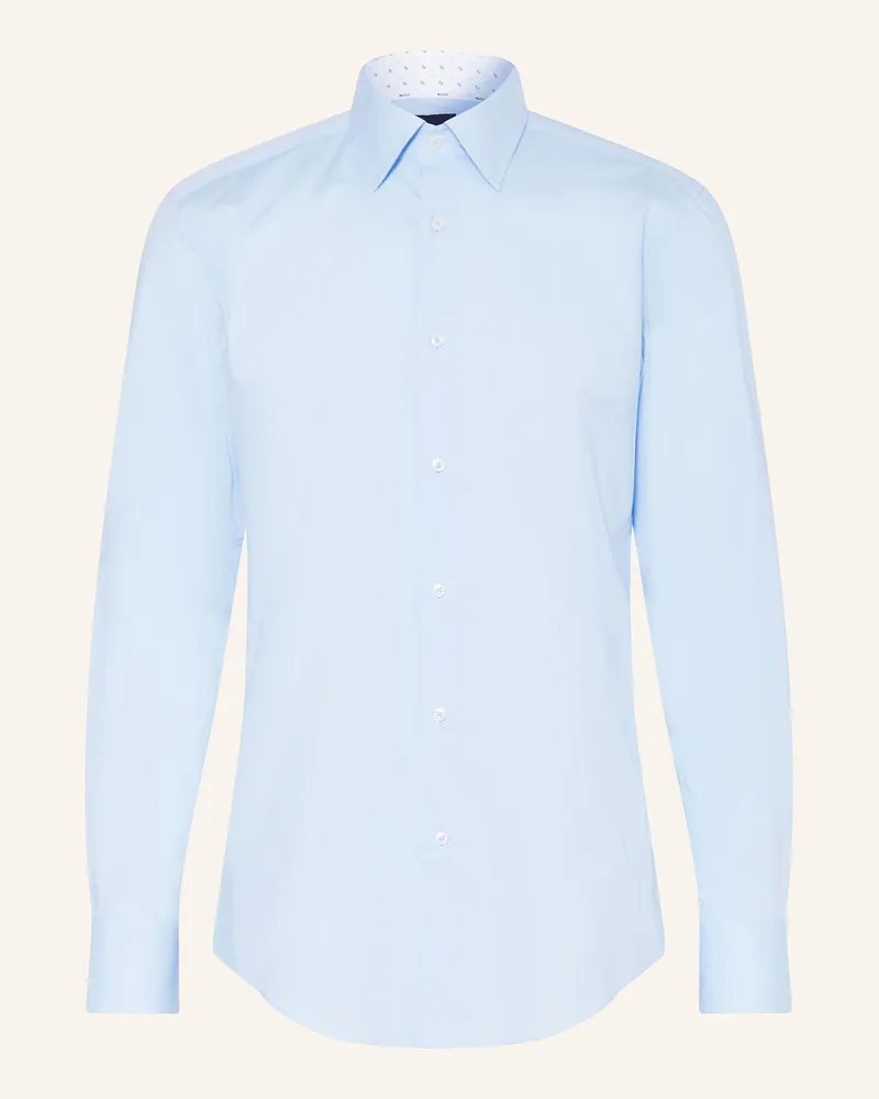HUGO BOSS Hemd HANK Slim Fit Hellblau