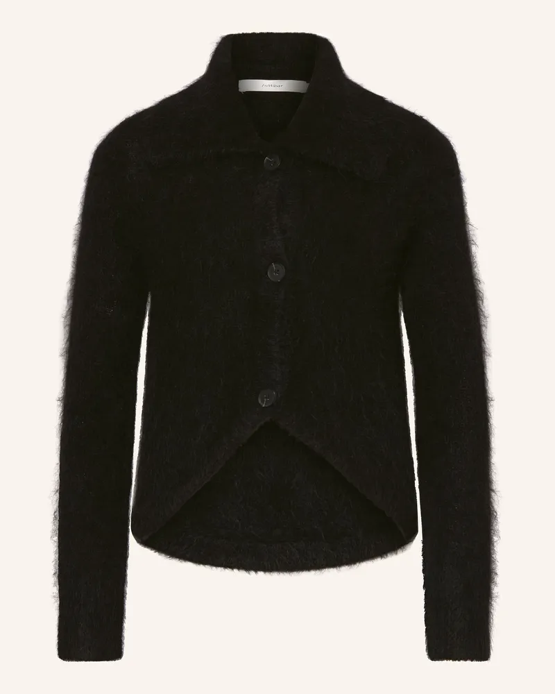 InWear Strickjacke TELLOIW aus Alpaka Schwarz