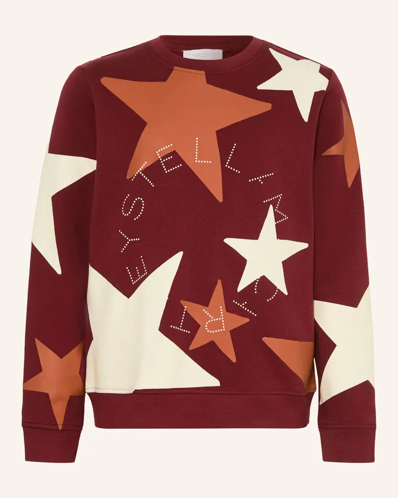 Stella McCartney Kids Sweatshirt rot Dunkelrot