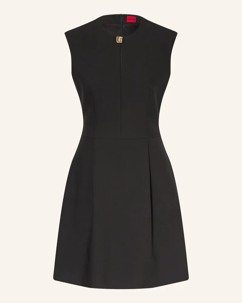 HUGO BOSS Etuikleid Kalene schwarz Schwarz