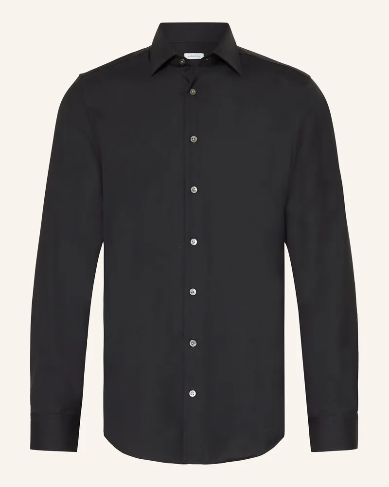 Seidensticker Hemd Slim Fit Dunkelblau