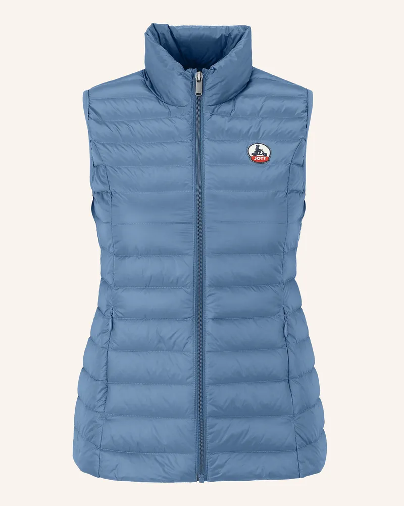 JOTT Lightweight-Daunenweste SEDA Blau