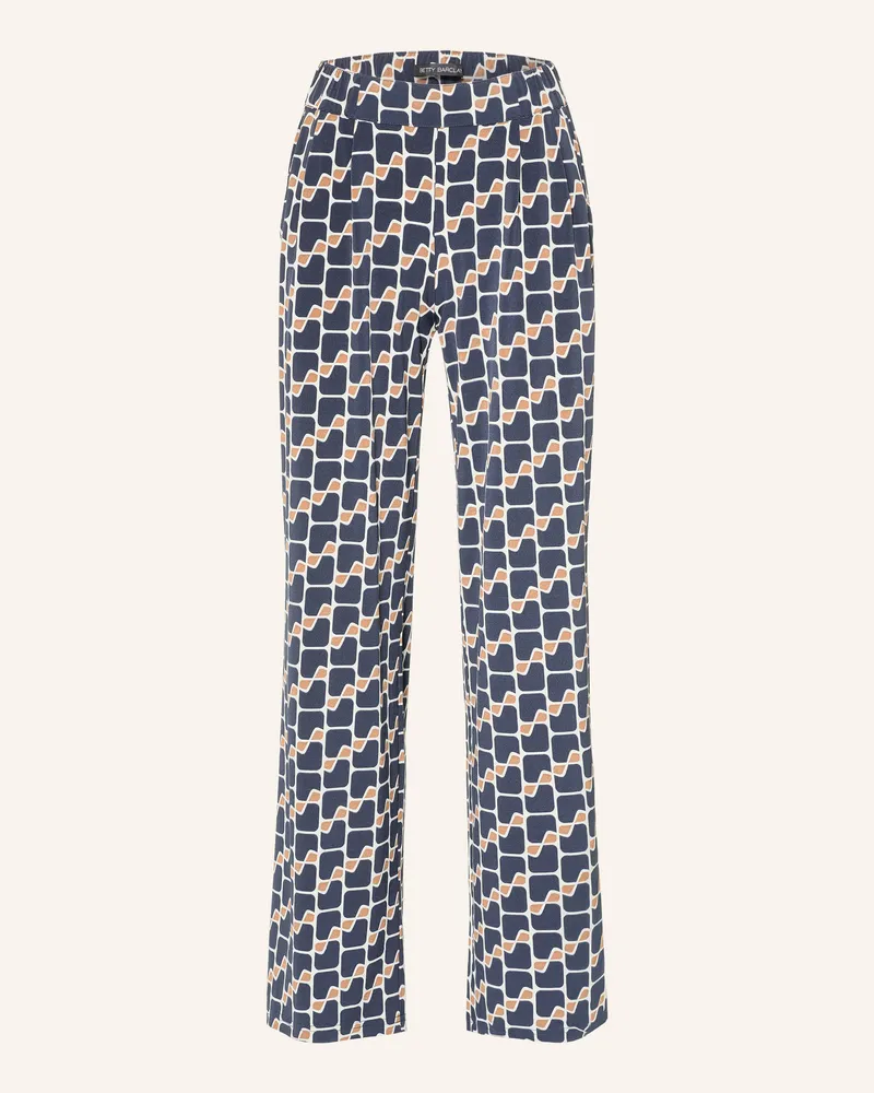 Betty Barclay Jerseyhose blau Dunkelblau