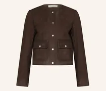 Lederjacke