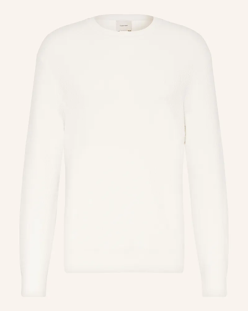 Calvin Klein Pullover weiss Creme