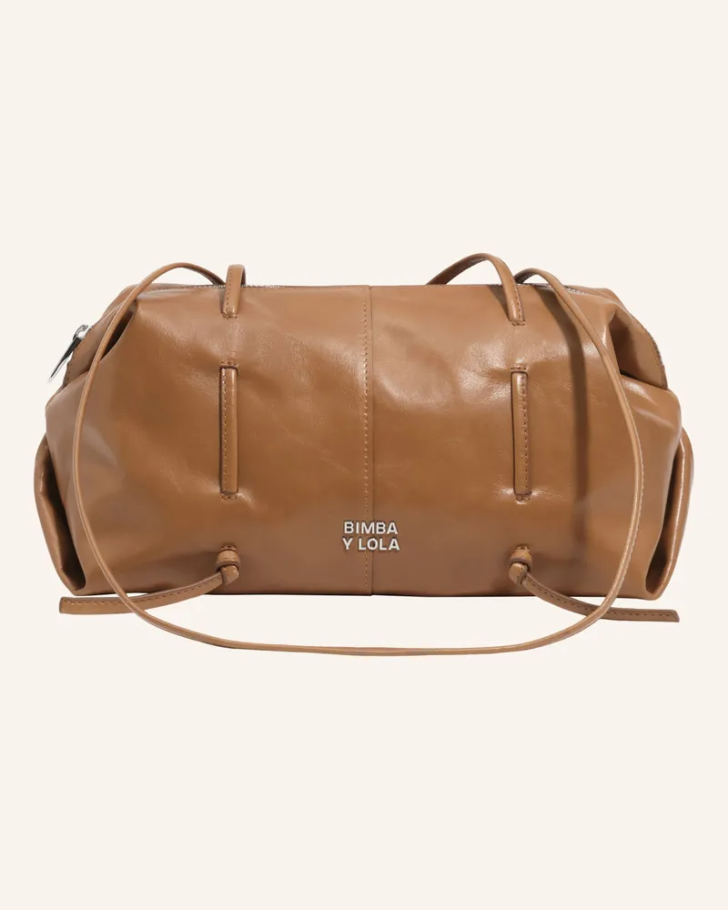 BIMBA Y LOLA Lederhandtasche gelb Gelb