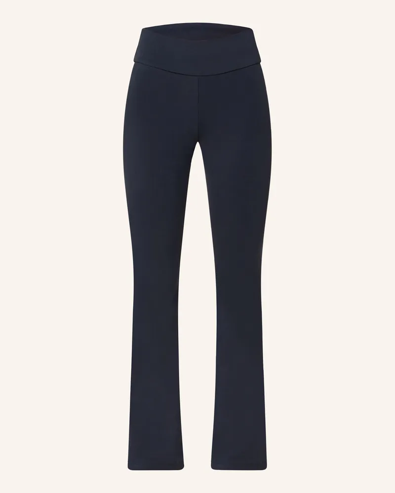 Mandala Yoga-Hose Classic Rolldown blau Dunkelblau