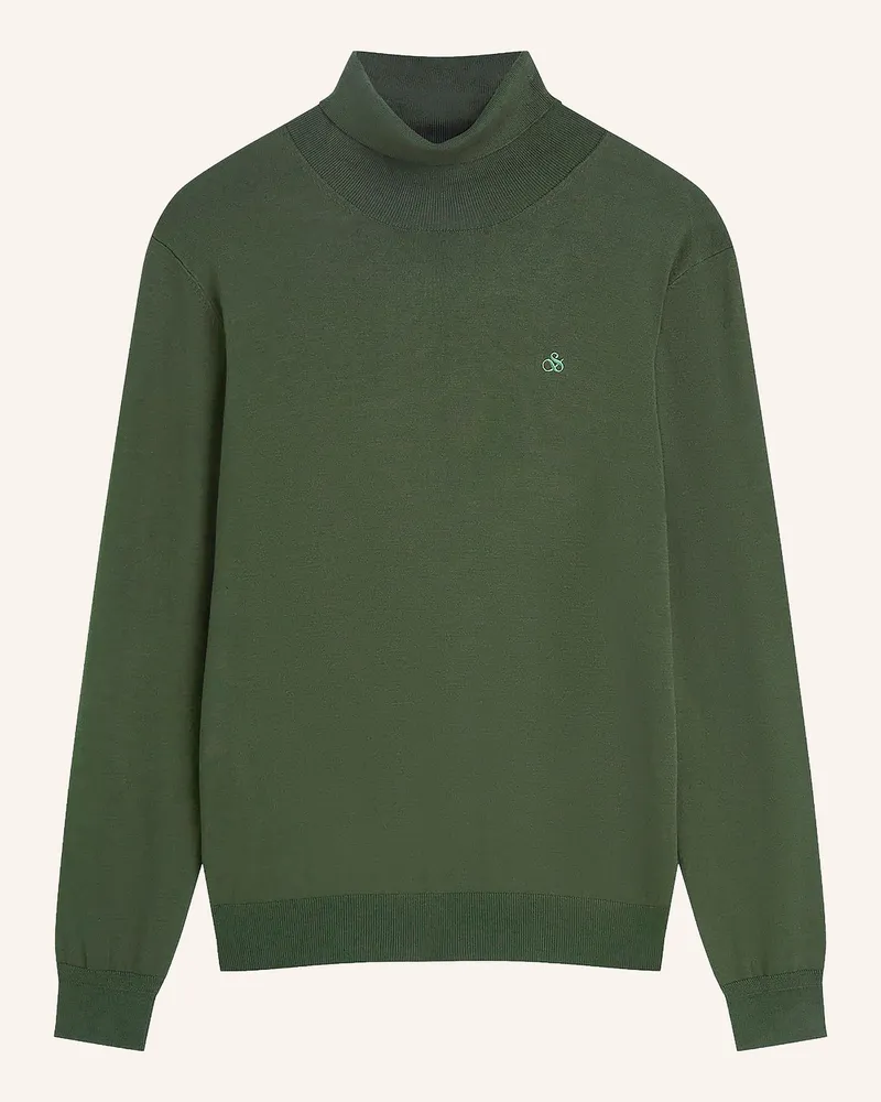 Scotch&Soda Rollkragenpullover gruen Dunkelgrün