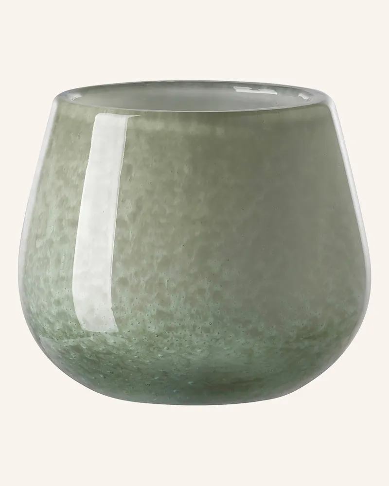 Fink Windlicht, Vase Marly gruen Grün