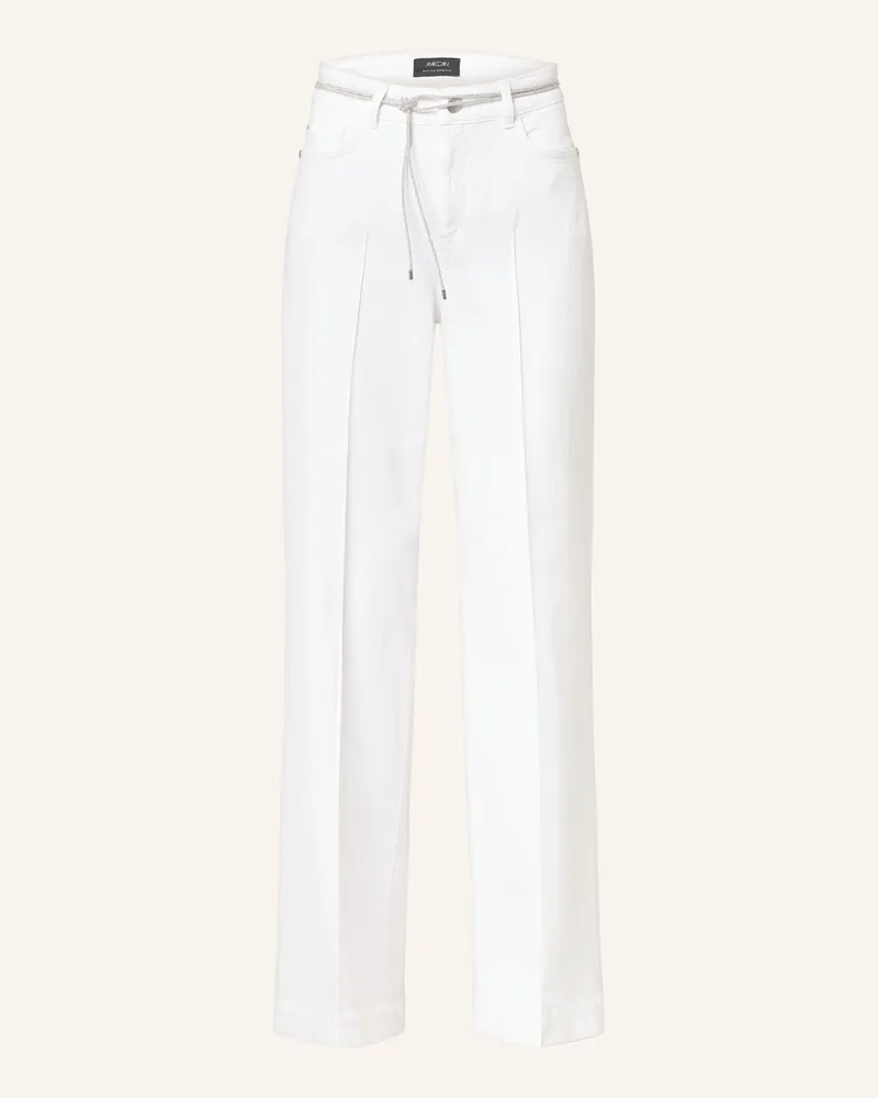 Marc Cain Straight Jeans WARRI mit Glitzergarn 110