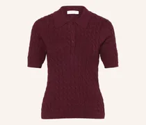 Strick-Poloshirt